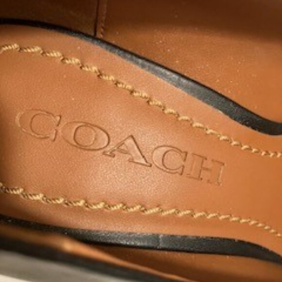 Coach Women's Samantha Pointed Toe Leather Pumps 7B - Picture 5 of 11